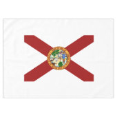 vlag van Florida Tafelkleed (Voorkant (Horizontaal))