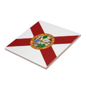 vlag van Florida Tegeltje (Zijkant)
