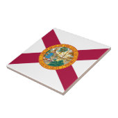 vlag van Florida Tegeltje (Zijkant)