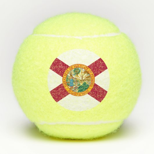 Vlag van Florida Tennisballen (Voorkant)
