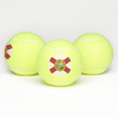 Vlag van Florida Tennisballen (Multi)