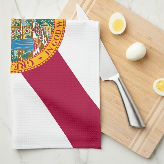 vlag van Florida Theedoek (Quarter Fold)