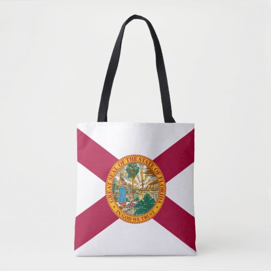 Vlag van Florida Tote Bag (Voorkant)
