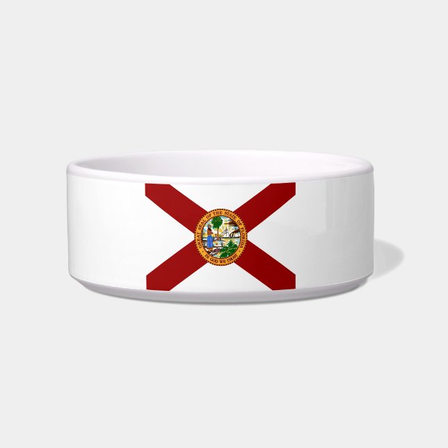 Vlag van Florida Voerbakje (Voorkant)