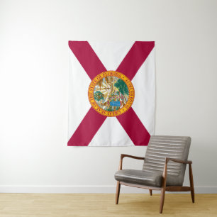 Vlag van Florida Wandkleed