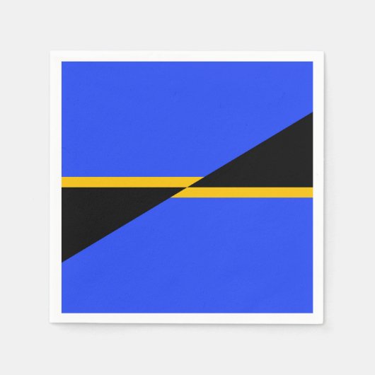 Vlag van Folsom, Californië Servet (Voorkant)