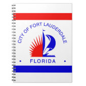 Vlag van Fort Lauderdale, Florida Notitieboek (Voorkant)