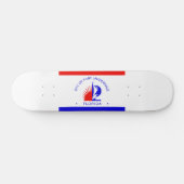 Vlag van Fort Lauderdale, Florida Persoonlijk Skateboard (Horizontaal)