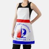 Vlag van Fort Lauderdale, Florida Schort (Insitu)