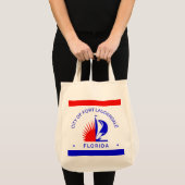 Vlag van Fort Lauderdale, Florida Tote Bag (Voorkant (product))