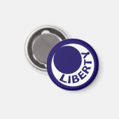 Vlag van Fort Moultrie, South Carolina Magneet (Voorkant / Achterkant)