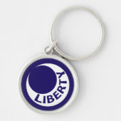 Vlag van Fort Moultrie, South Carolina Sleutelhanger (Voorkant)