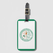 Vlag van Fort Pembroke Pines, Florida Bagagelabel (Voorkant (verticaal))