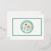 Vlag van Fort Pembroke Pines, Florida Folie Feestdagen Briefkaart (Voorkant / Achterkant)