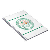 Vlag van Fort Pembroke Pines, Florida Notitieboek (Rechterzijde)