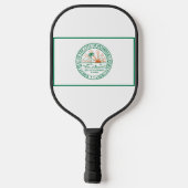 Vlag van Fort Pembroke Pines, Florida Pickleball Paddle (Achterkant)