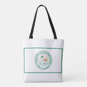 Vlag van Fort Pembroke Pines, Florida Tote Bag (Achterkant)