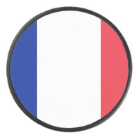 Vlag van France Hockey Puck