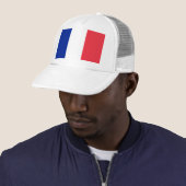 Vlag van France Trucker Hat Pet (In situ)