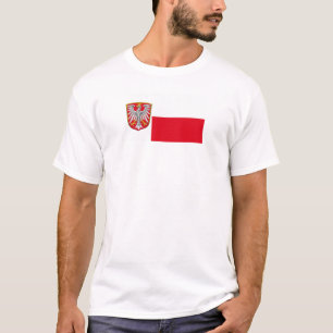 Vlag van Frankfurt am Main T-shirt