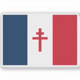 Vlag van Frankrijk (1940-1944) Sticker