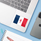 Vlag van Frankrijk (1940-1944) Sticker (Laptop met iPhone)