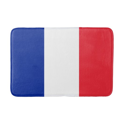 Vlag van Frankrijk Badmat (Voorkant)
