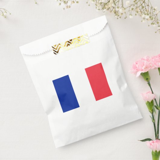 Vlag van Frankrijk Bedankzakje (Gezegeld)