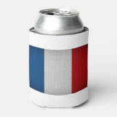 Vlag van Frankrijk Blikjeskoeler (Blikje Voorkant)