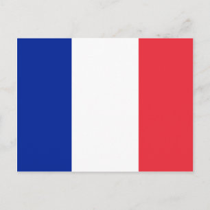 Vlag van Frankrijk Briefkaart