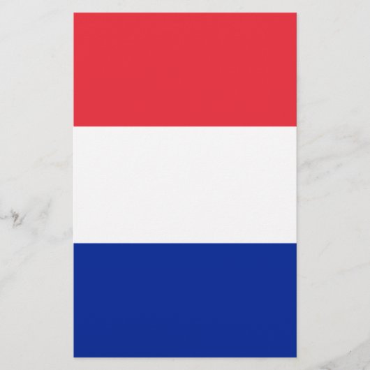 Vlag van Frankrijk Briefpapier (Voorkant)