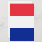 Vlag van Frankrijk Briefpapier (Voorkant / Achterkant)