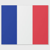 Vlag van Frankrijk Cadeaupapier (Vlak)