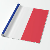 Vlag van Frankrijk Cadeaupapier (Uitgerold)