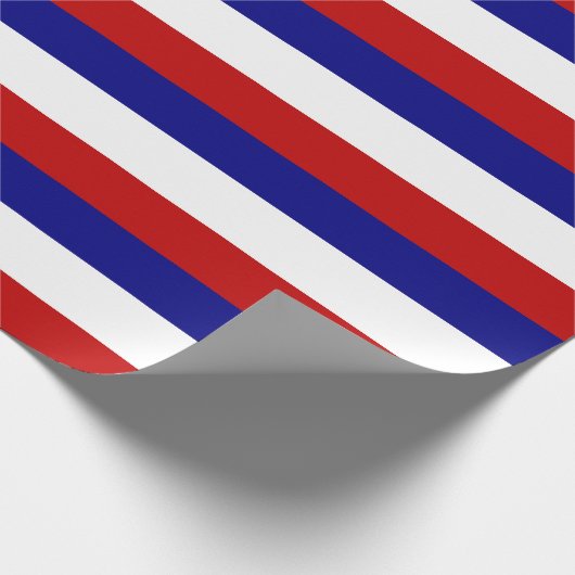 Vlag van Frankrijk Cadeaupapier (Hoek)