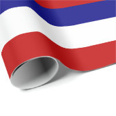 Vlag van Frankrijk Cadeaupapier (Rol Hoek)