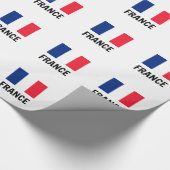 Vlag van Frankrijk Cadeaupapier (Hoek)