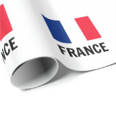 Vlag van Frankrijk Cadeaupapier (Rol Hoek)