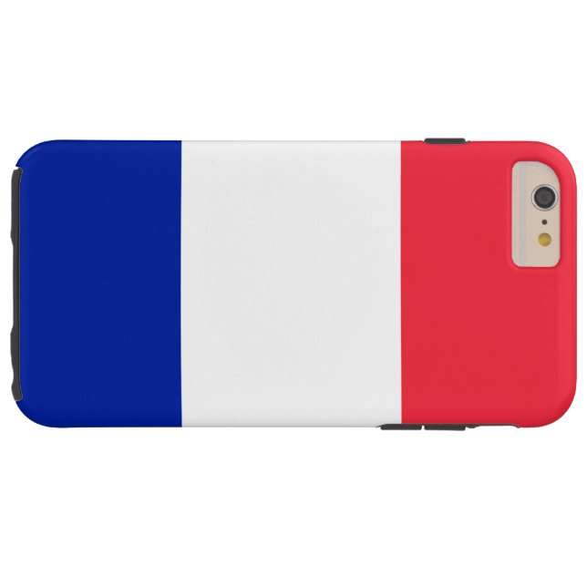 Vlag van Frankrijk Case-Mate iPhone Case (Achterkant Horizontaal)