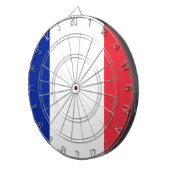 Vlag van Frankrijk Dartbord (Voorkant Rechts)