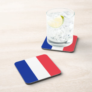 Vlag van Frankrijk Drankjes Onderzetter