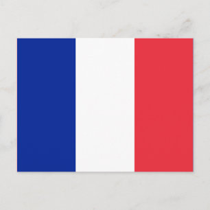 vlag van Frankrijk; Franse vlag, Drapeau de la Fra Briefkaart