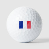 Vlag van Frankrijk Golfballen (Voorkant)