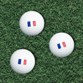 Vlag van Frankrijk Golfballen