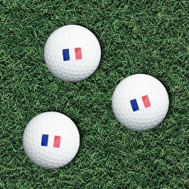 Vlag van Frankrijk Golfballen
