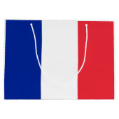 Vlag van Frankrijk Groot Cadeauzakje (Achterkant)