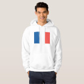 Vlag van Frankrijk Hoodie (Voorkant volledig)