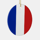 Vlag van Frankrijk Keramisch Ornament (Rechts)