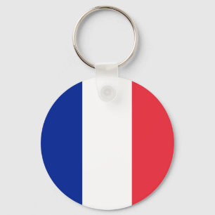 Vlag van Frankrijk Keychain