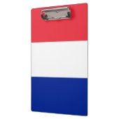 Vlag van Frankrijk Klembord (Links)